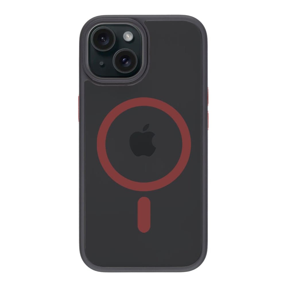 Tactical MagForce Hyperstealth 2.0 Kryt pro iPhone 15 Black/Red - náhled 1