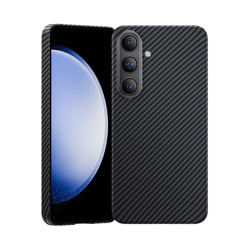 Zadní kryt Magnetic Armor Air Kevlar 600D pro Samsung Galaxy S24 černý - náhled 1