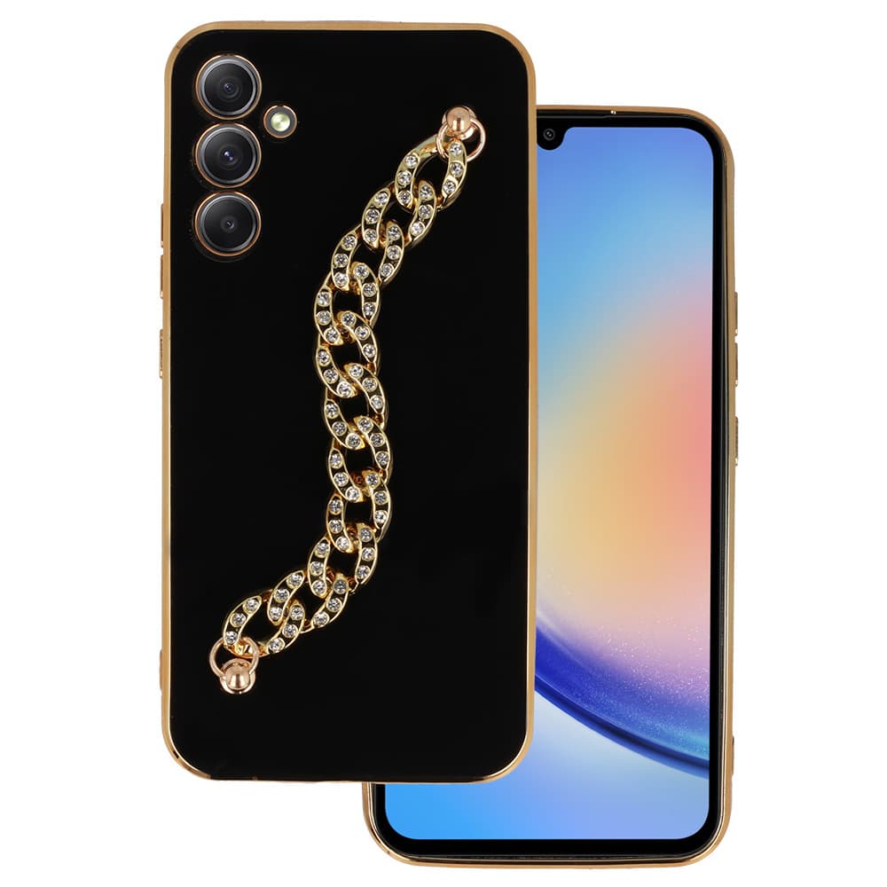 Trend Case pro Samsung Galaxy A34 design 4 černé - náhled 1