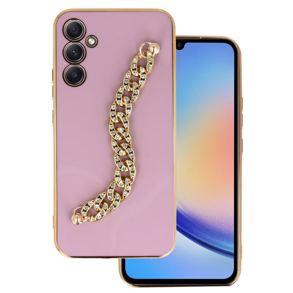 Trend Case pro Samsung Galaxy A34 design 4 růžové - náhled 1