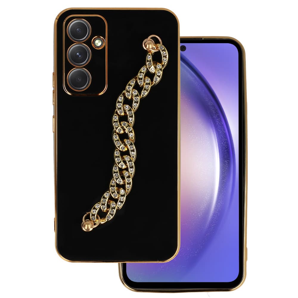 Trend Case pro Samsung Galaxy A54 5G design 4 černé - náhled 1
