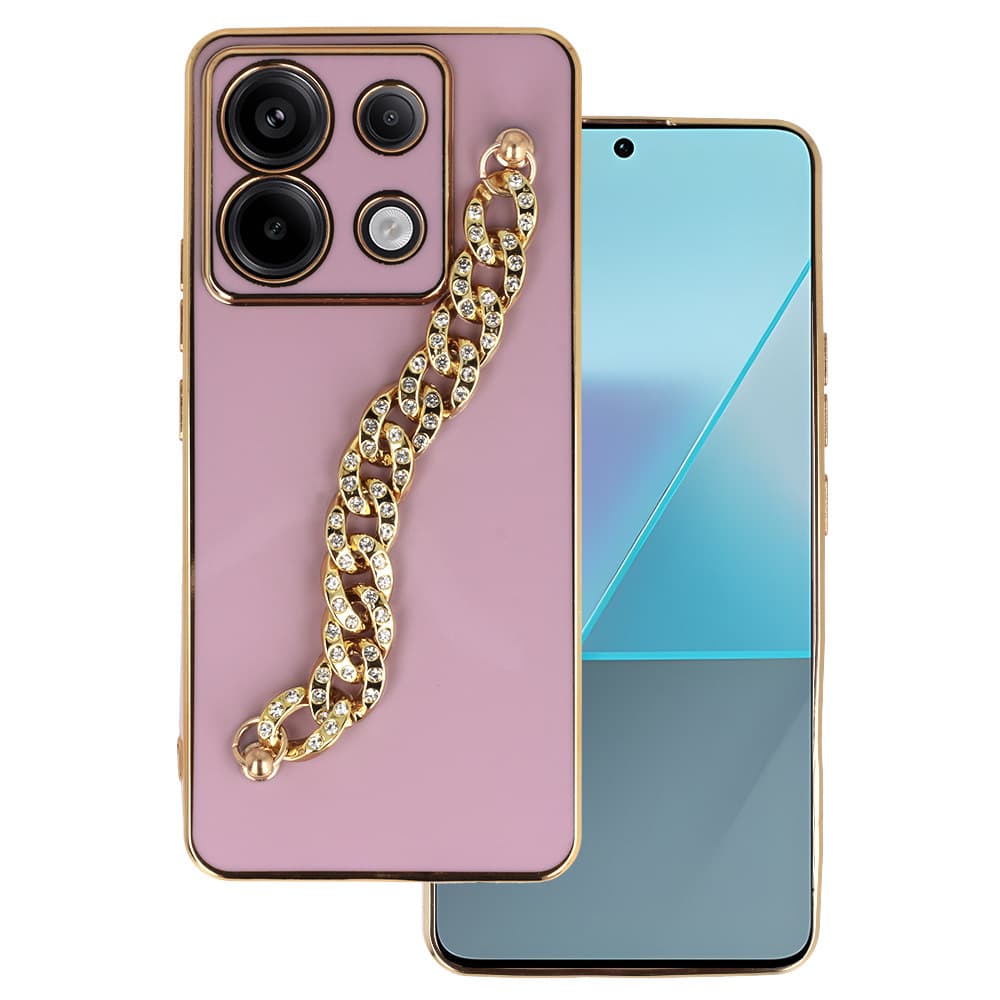 Trend Case pro Xiaomi Redmi Note 13 Pro 5G design 4 růžové - náhled 1