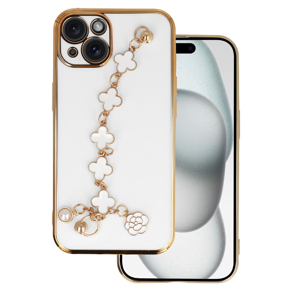 Trend Case pro iPhone 13 design 3 white - náhled 1