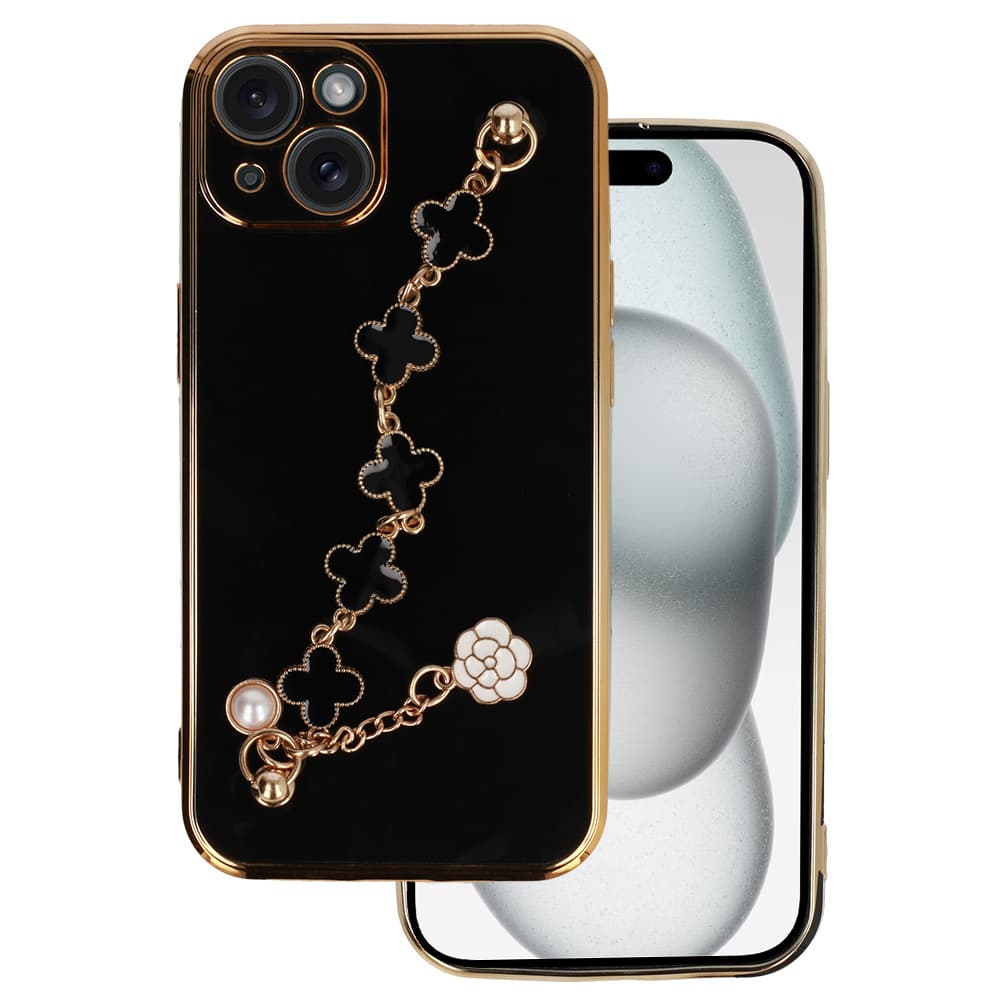 Trend Case pro iPhone 15 Plus design 3 černé - náhled 1