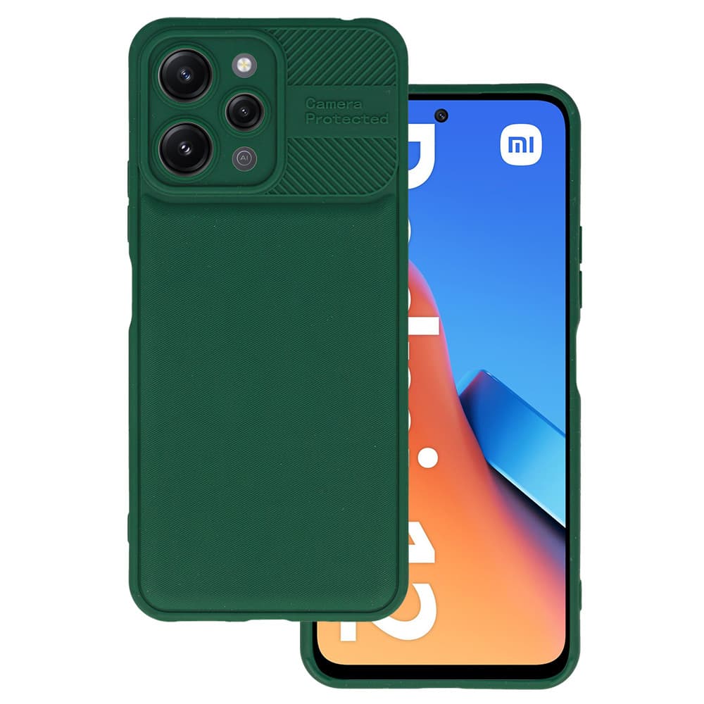 Pouzdro Camera Protected pro Xiaomi Redmi 12 zelené - náhled 1