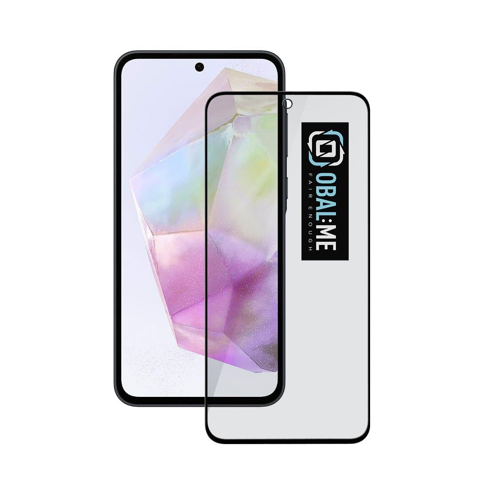 OBAL:ME Privacy 5D Tvrzené Sklo pro Samsung Galaxy A35 5G Black - náhled 1