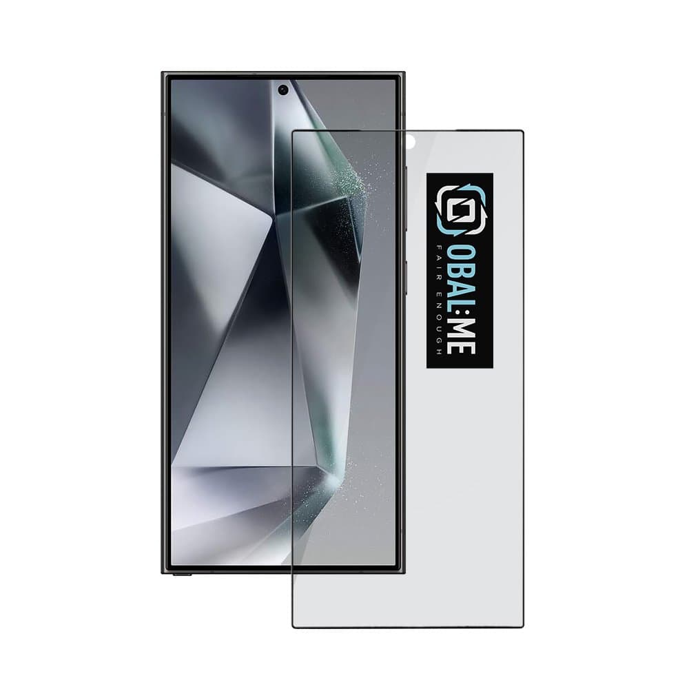 OBAL:ME Privacy 5D Tvrzené Sklo pro Samsung Galaxy S24 Ultra Black - náhled 1