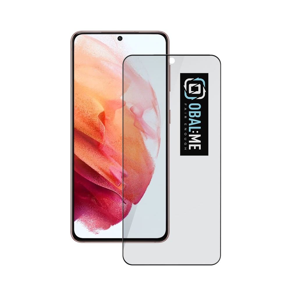 OBAL:ME Privacy 5D Tvrzené Sklo pro Samsung Galaxy S21 Black - náhled 1