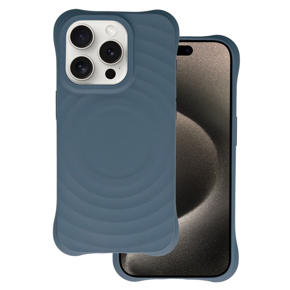 Pouzdro Tel Protect Wave Magsafe pro iPhone 12-12 Pro navy - náhled 1