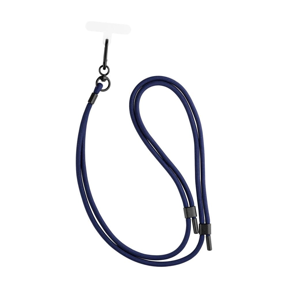 Univerzální šňůrka FIXED NeckUni pro telefony, modrá - náhled 1