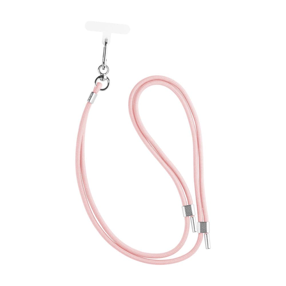 Univerzální šňůrka FIXED NeckUni pro telefony, růžová - náhled 1