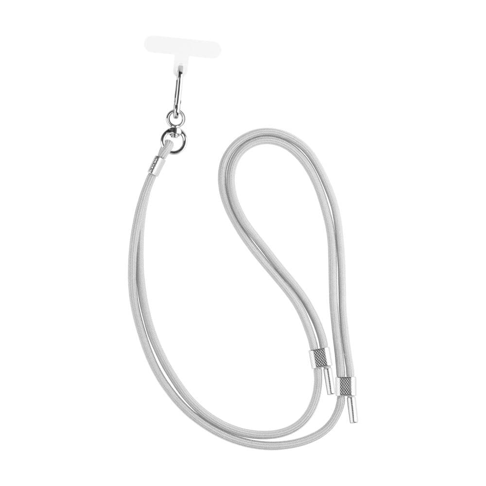 Univerzální šňůrka FIXED NeckUni pro telefony, šedá - náhled 1