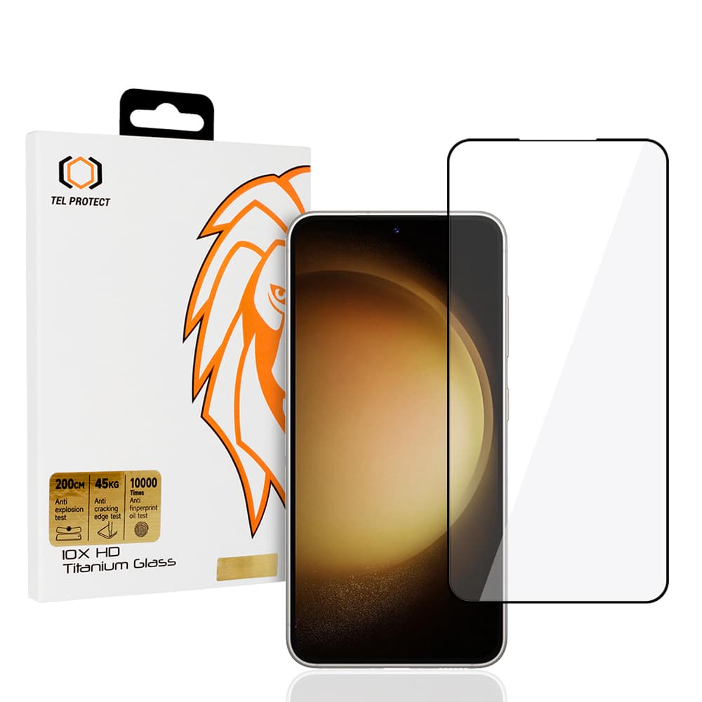 Tvrzené sklo 10X HD Titanium pro Samsung Galaxy S22-S23 - náhled 1