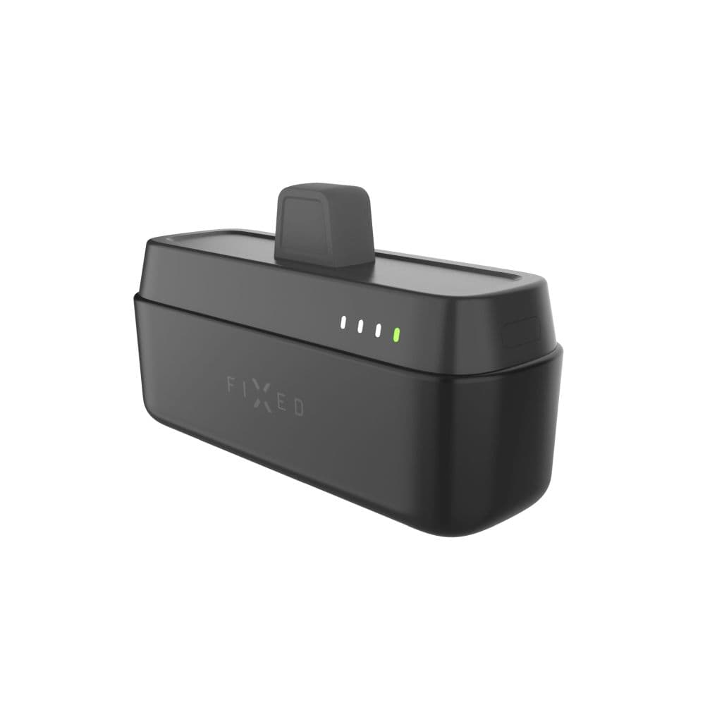 Powerbanka FIXED Zen 5 Plug-in s výstupem PD 20W, 5 000 mAh, černá - náhled 1