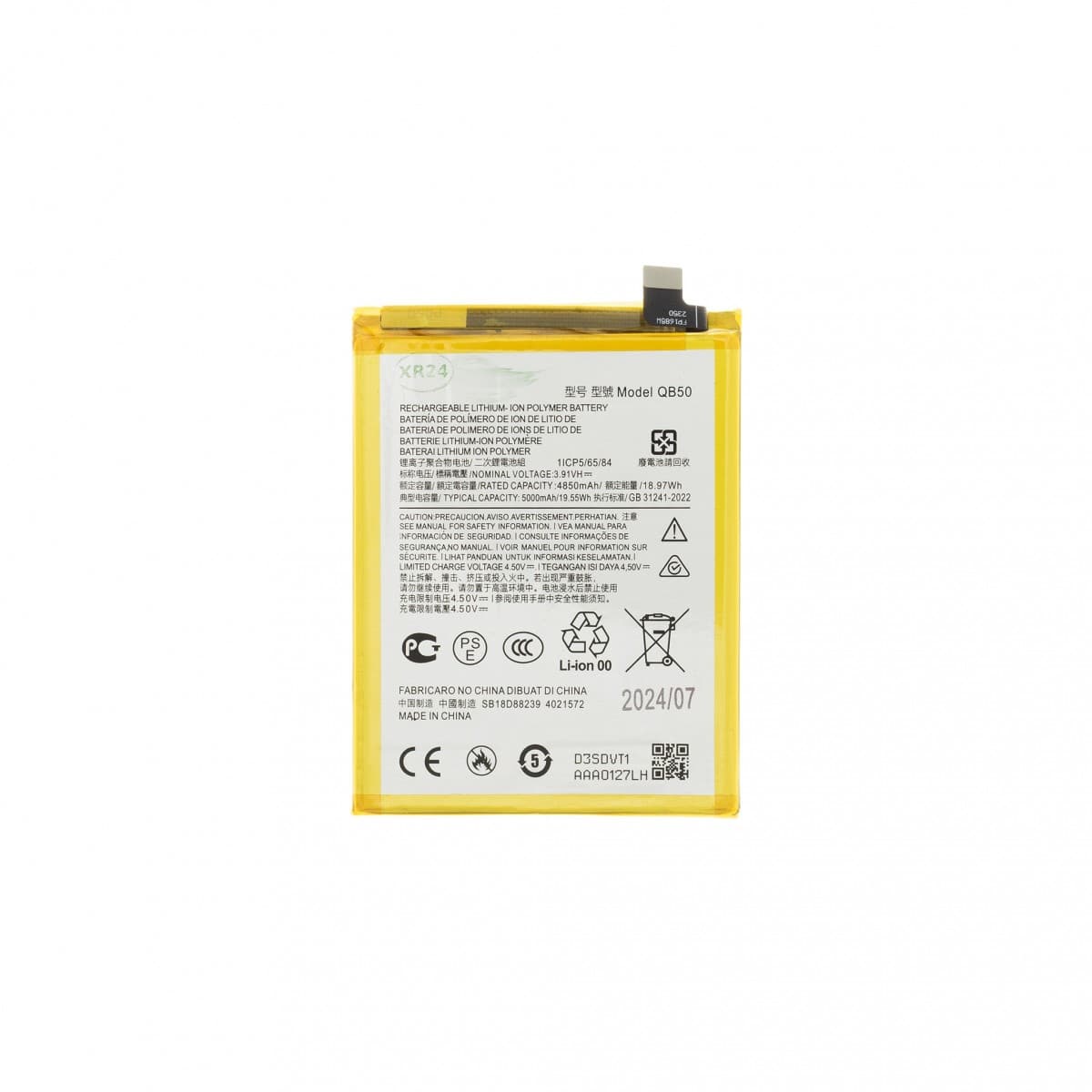Baterie QB50 pro Motorola 5000mAh (OEM)