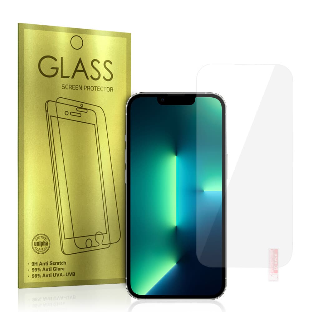 Tvrzené sklo Gold pro iPhone 16 - náhled 1