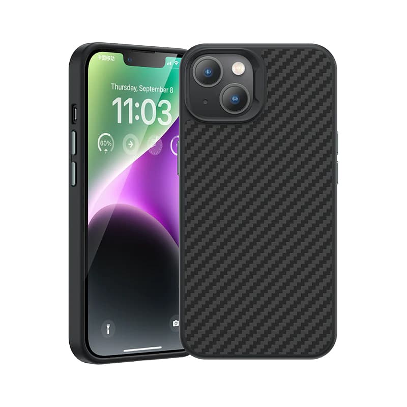 Zadní kryt Benks Magnetic Hybrid Kevlar 1500D pro iPhone 14 Plus černý - náhled 1