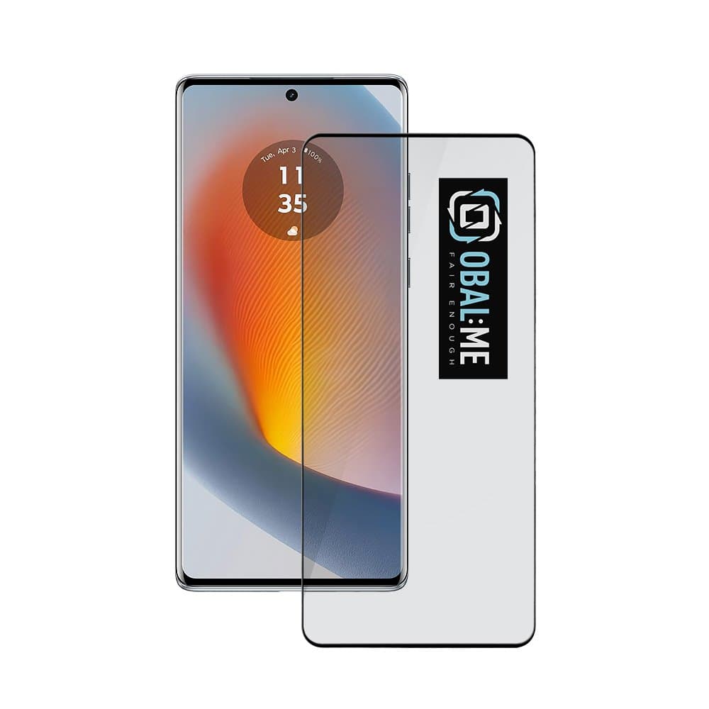 Tvrzené sklo OBAL:ME 5D pro Motorola Edge 50 Fusion černé - náhled 1