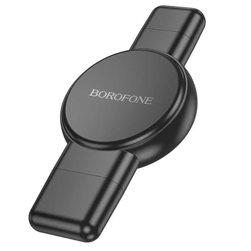Bezdrátová nabíječka Borofone BQ31 Portable 2,5W pro iWatch 1-9, SE-SE2, Samsung Ultra-Ultra2 černá - náhled 1