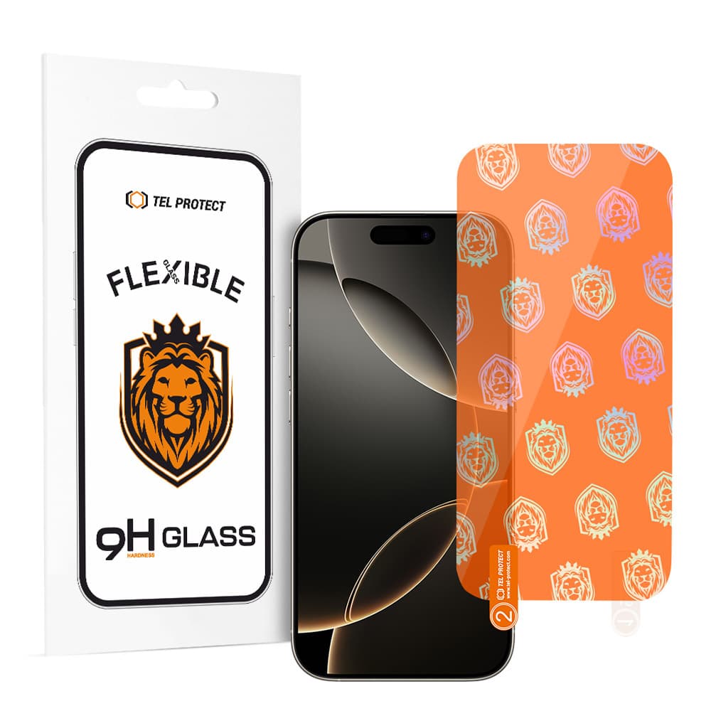 Tel Protect Best Flexible Hybrid Glass pro iPhone 16 Pro Max - náhled 1