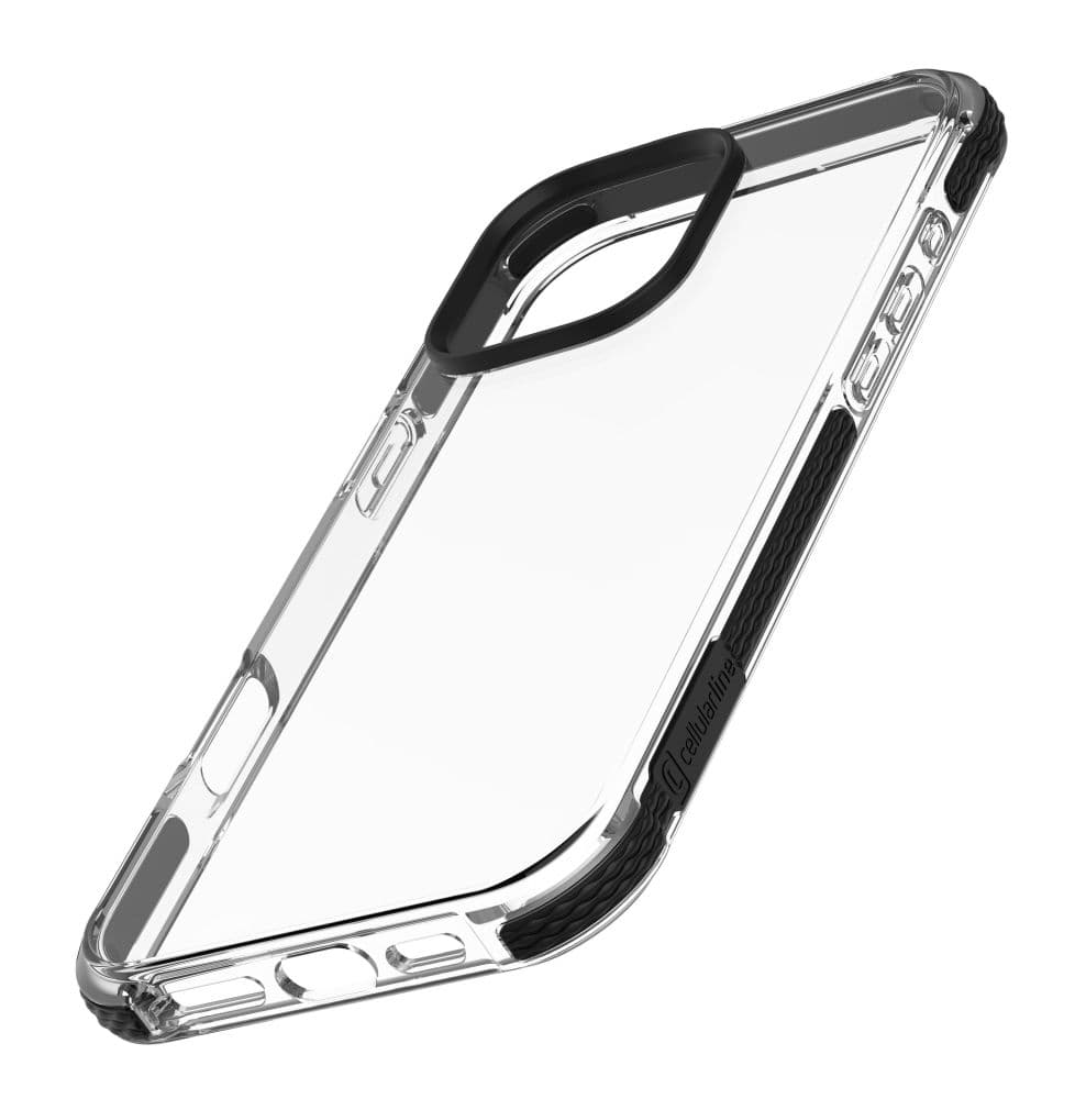 Ultra ochranné pouzdro Cellularline Tetra Force Strong Guard pro Apple iPhone 16 Pro, 2 stupně ochrany, transparentní - náhled 1