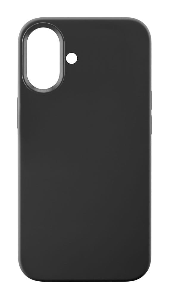 Ochranný silikonový kryt Cellularline Sensation pro Apple iPhone 16 Plus, černý - náhled 1
