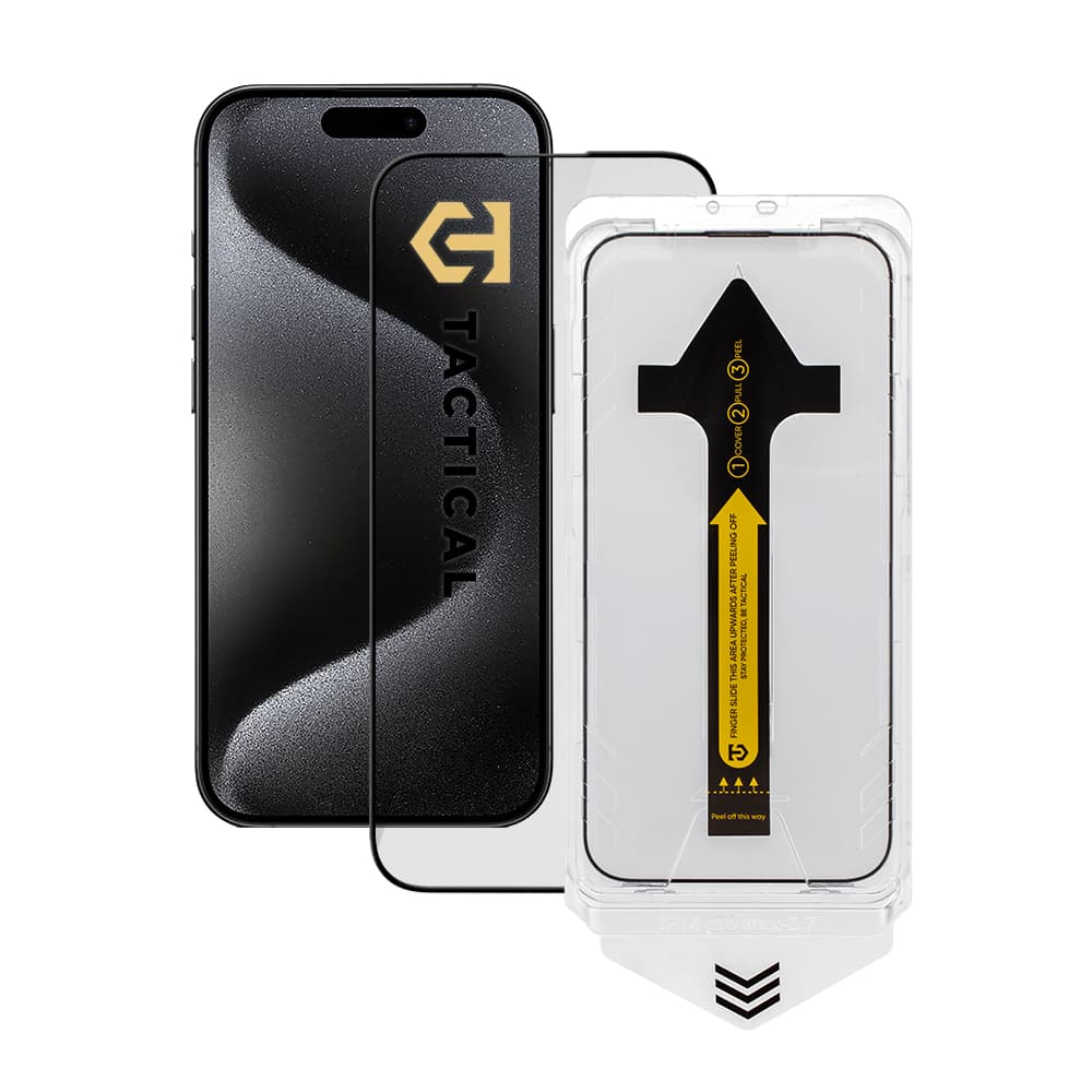 Ochrana displeje Tactical Impact Barrier for Rookies pro Apple iPhone 15 Pro - náhled 1