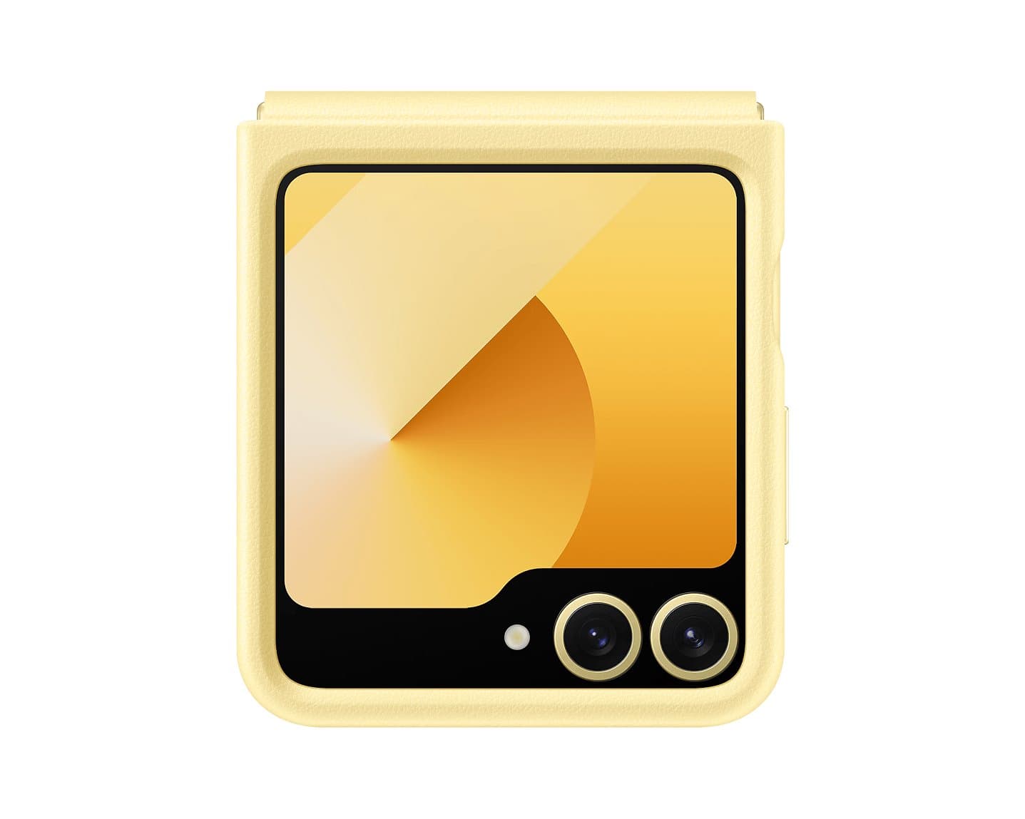 Zadní kryt EF-VF741PYE Samsung KindSuit pro Galaxy Z Flip 6 Yellow - náhled 1
