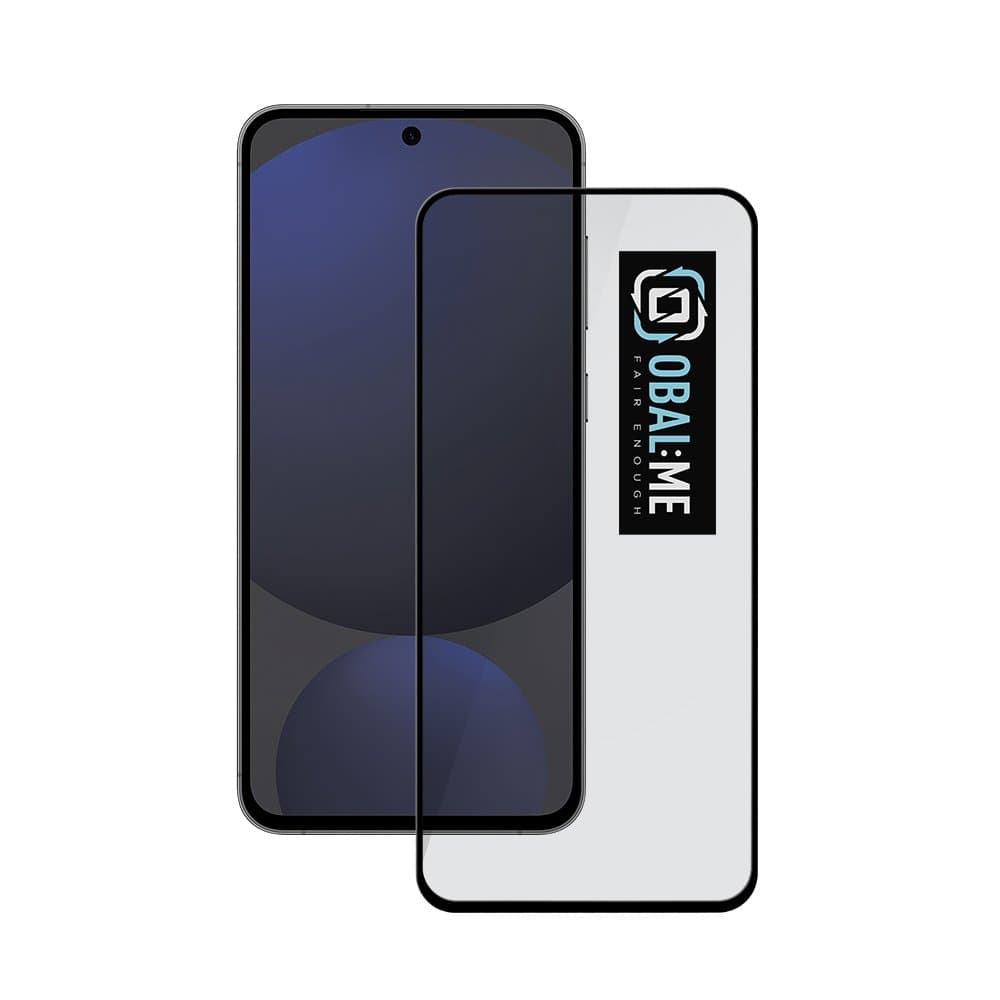 Tvrzené sklo OBAL:ME 5D pro Samsung Galaxy S24 FE-S25 FE Black - náhled 1