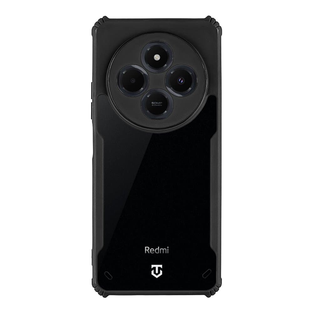 Zadní kryt Tactical Quantum Stealth pro Xiaomi Redmi 14C 4G-Poco C75 Clear/Black - náhled 1