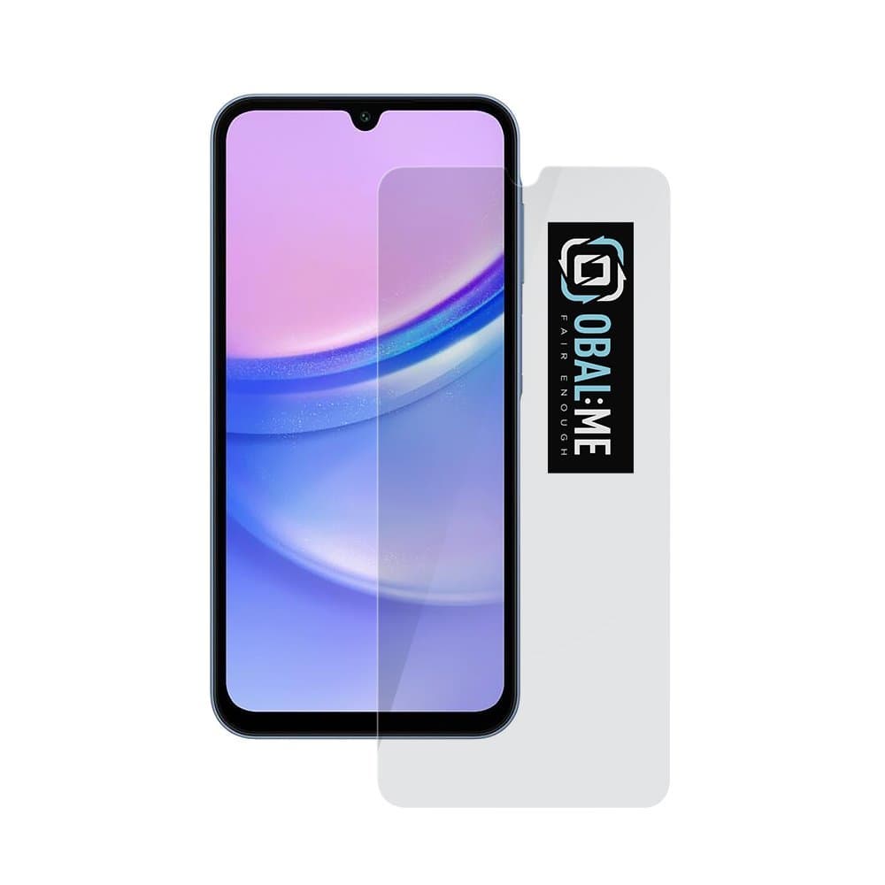 Tvrzené sklo OBAL:ME 2.5D pro Samsung Galaxy A15 4G-5G Clear - náhled 1