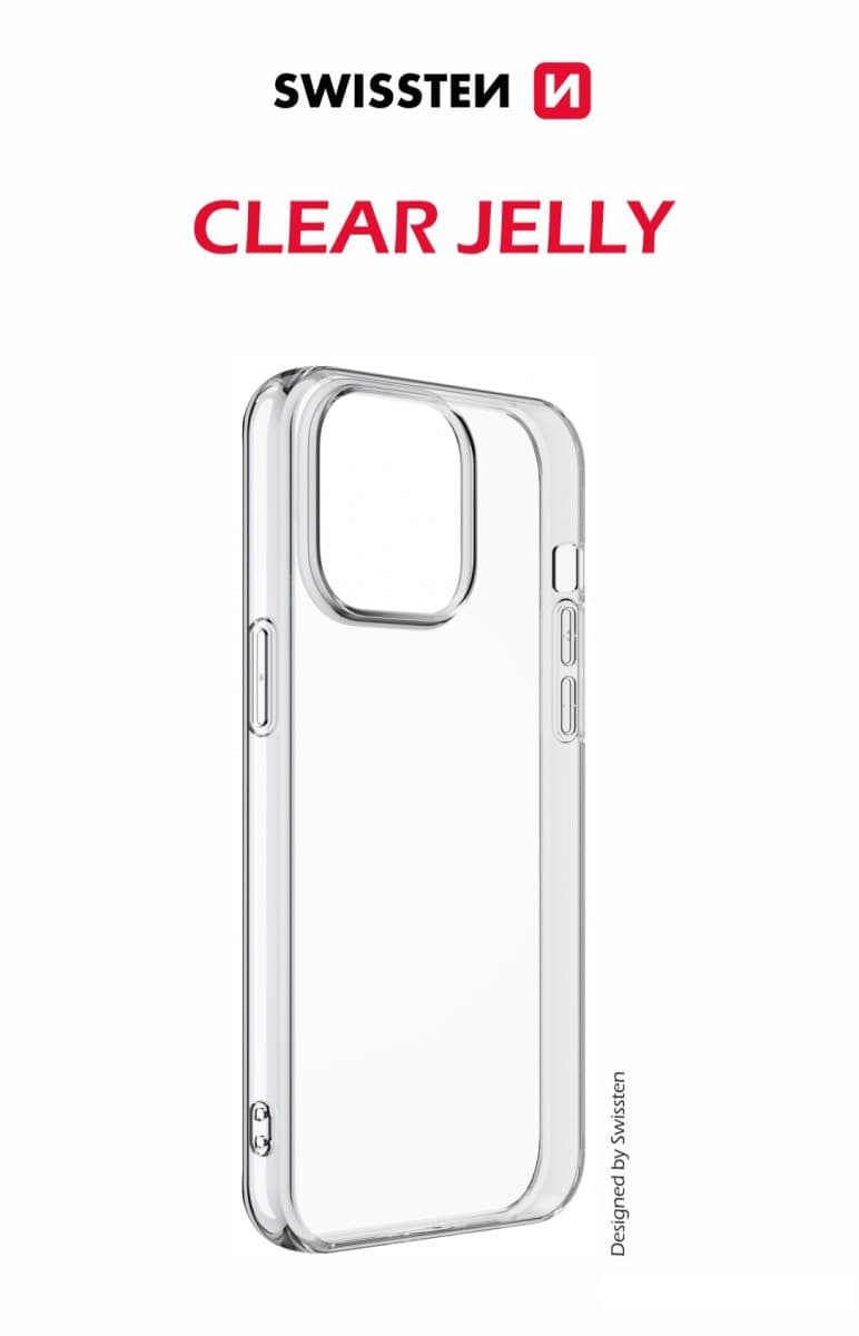 Zadní kryt Swissten Clear Jelly pro Samsung Galaxy S25 5G průhledný - náhled 1