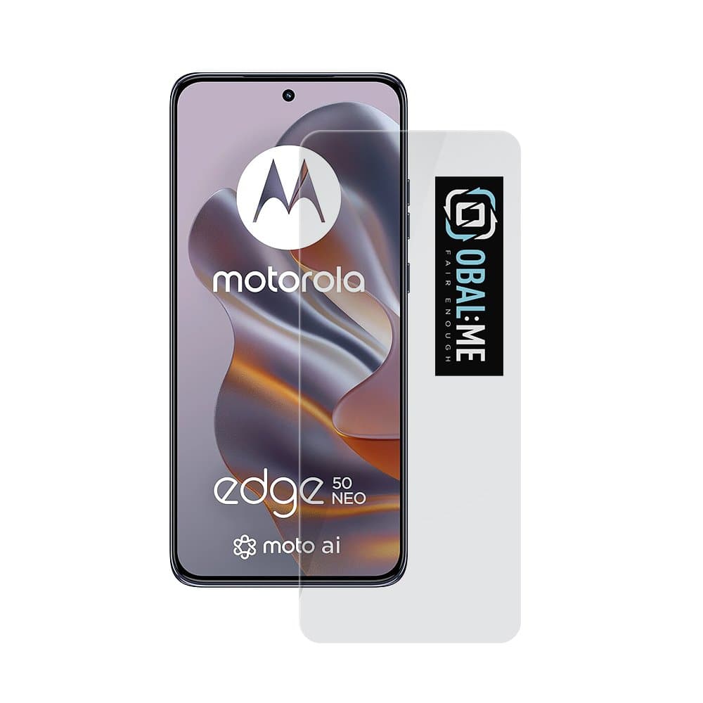 Tvrzené sklo OBAL:ME 2.5D pro Motorola Edge 50 Neo Clear - náhled 1