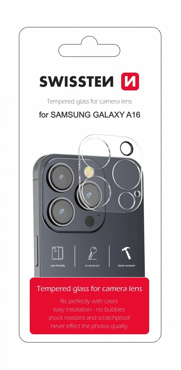 Ochranné sklo Swissten na čočky fotoaparátu pro Samsung A16