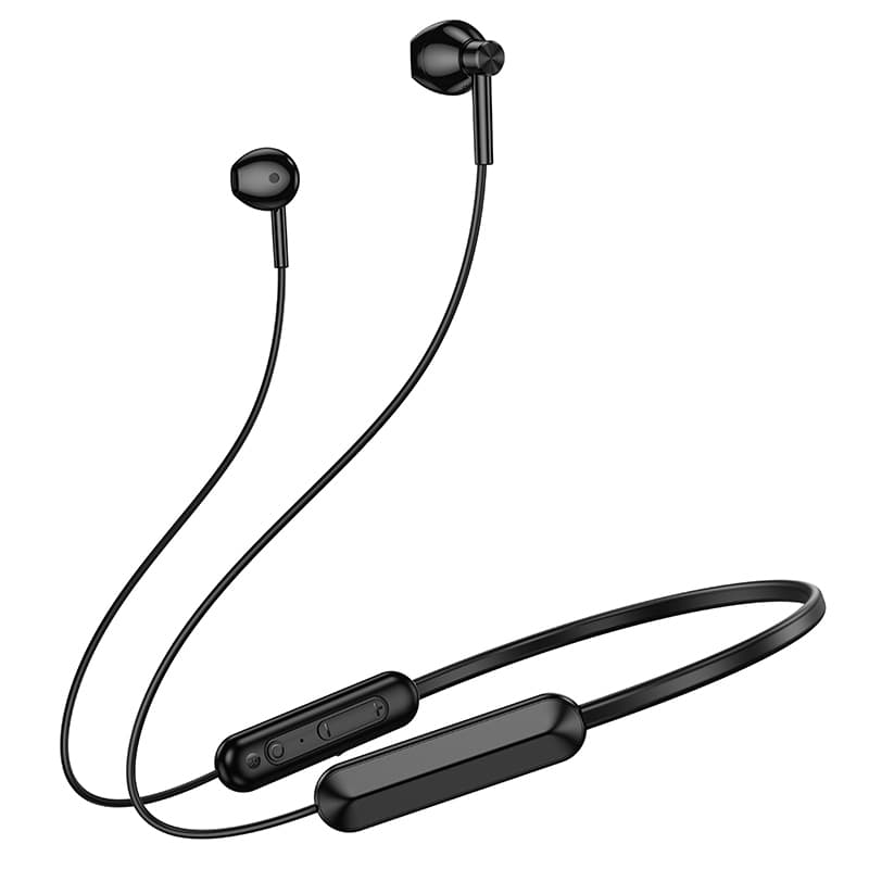 Bezdrátová sportovní sluchátka Borofone BE70 Light bluetooth černá - náhled 1