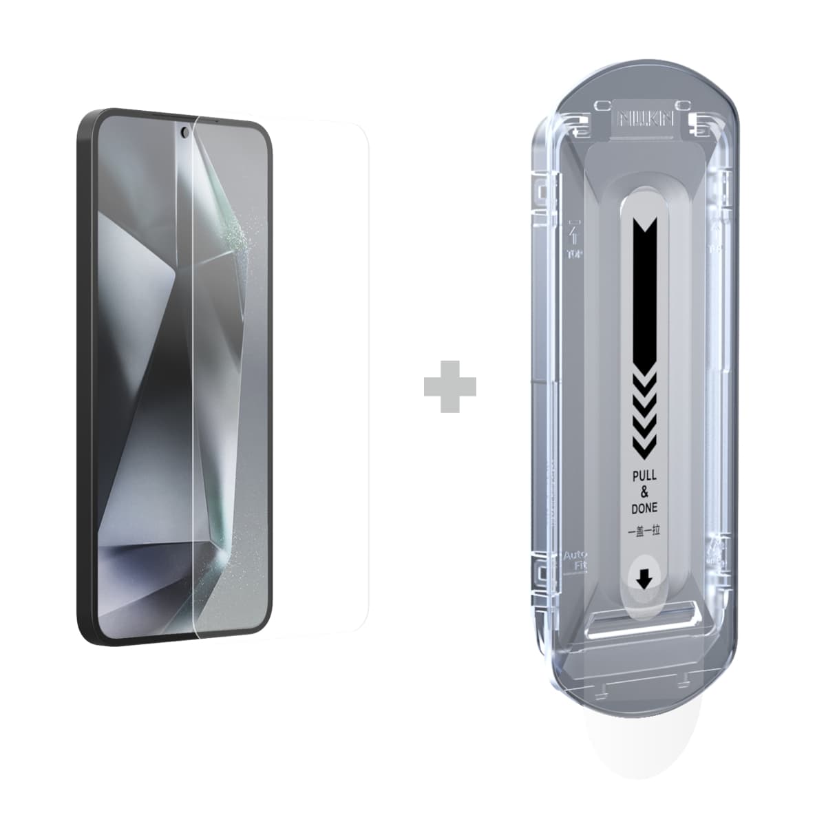 Tvrzené sklo Nillkin 0.2mm H+ PRO 2.5D pro Samsung Galaxy S25+ (s aplikátorem) - náhled 1