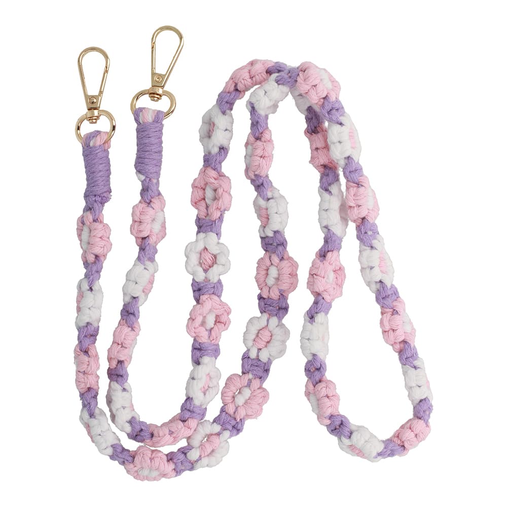 Šňůrka na mobil Crochet flower GC-R27 - náhled 1