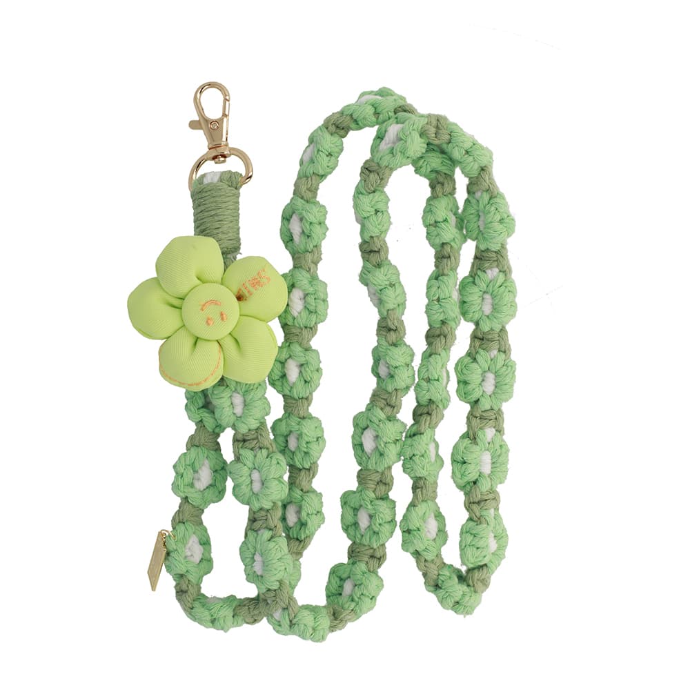 Šňůrka na mobil Crochet flower GC-FR01 - náhled 1