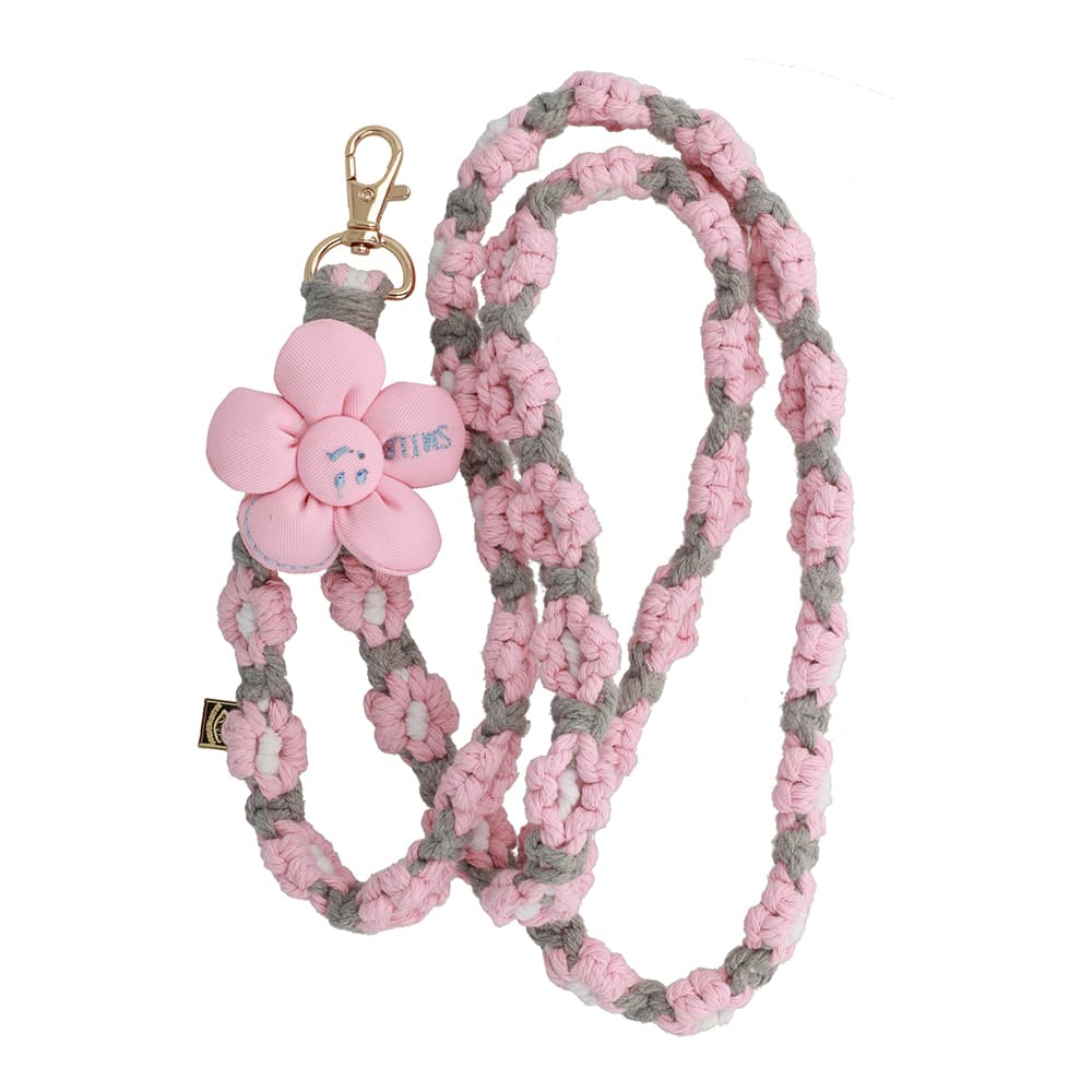 Šňůrka na mobil Crochet flower GC-FR04 - náhled 1