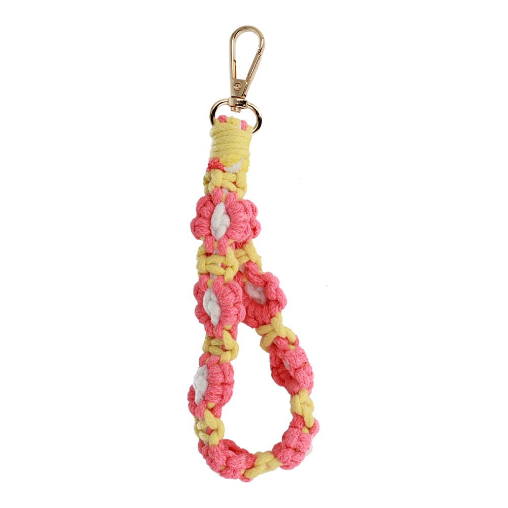 Šňůrka na mobil Crochet flower GC-HR07 - náhled 1