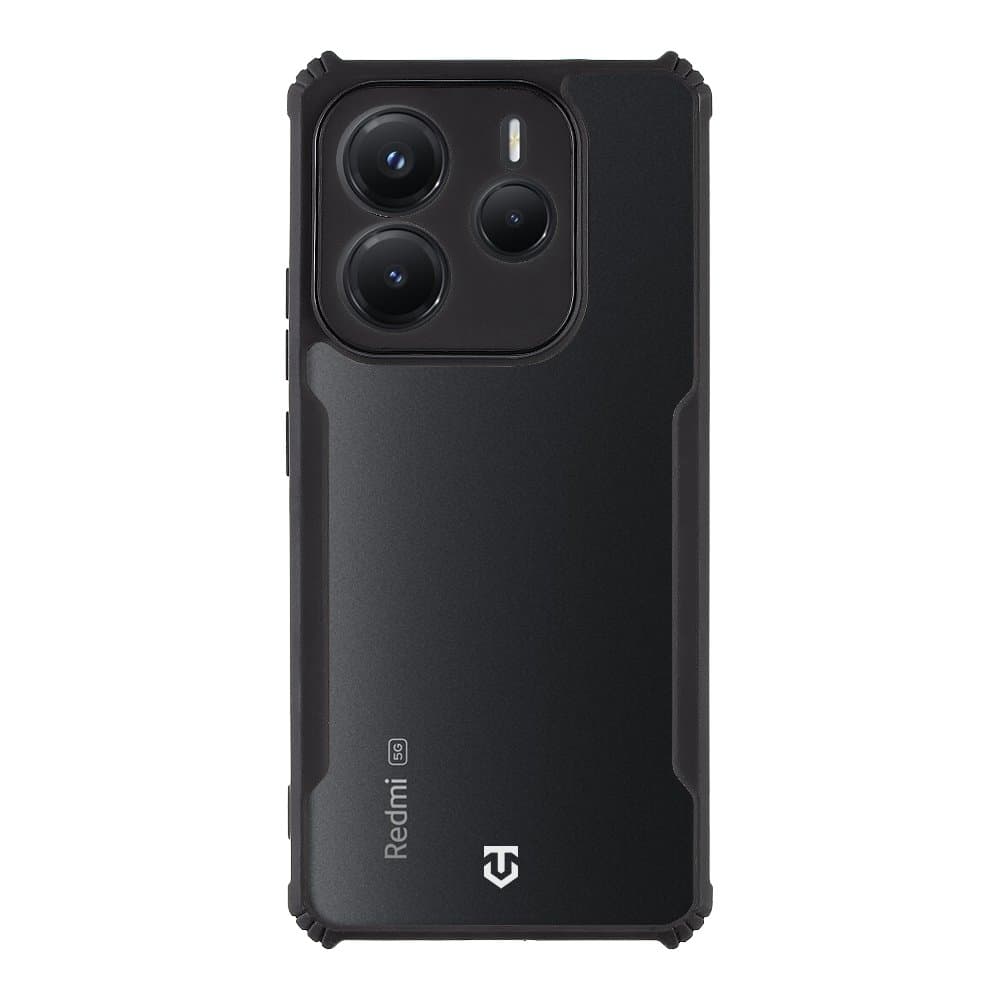 Zadní kryt Tactical Quantum Stealth pro Xiaomi Redmi Note 14 5G Clear-Black - náhled 1