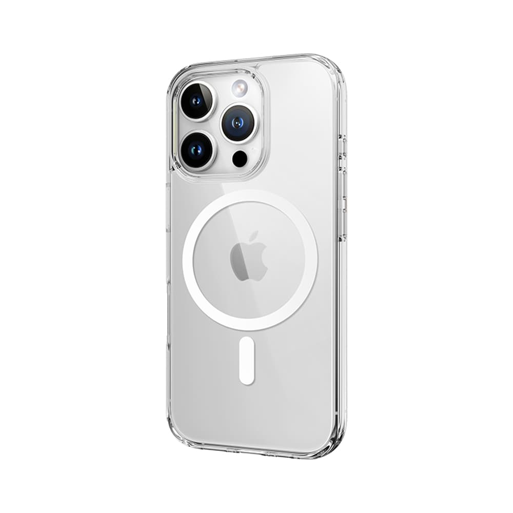 Zadní kryt Rock Crystal Series Magnetic pro iPhone 16 Plus transparentní - náhled 1