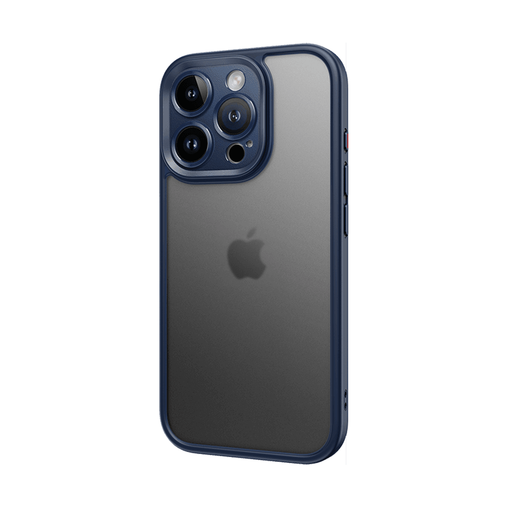 Zadní kryt Rock Guard Touch Matte Series pro iPhone 16 Pro modrý - náhled 1