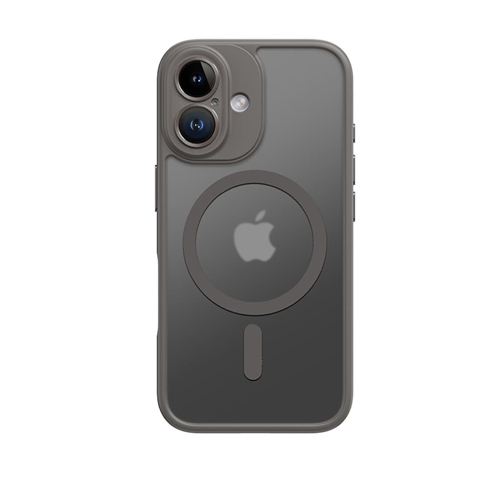 Zadní kryt Rock Guard Touch Matte Series Magnetic pro iPhone 16 šedý - náhled 1