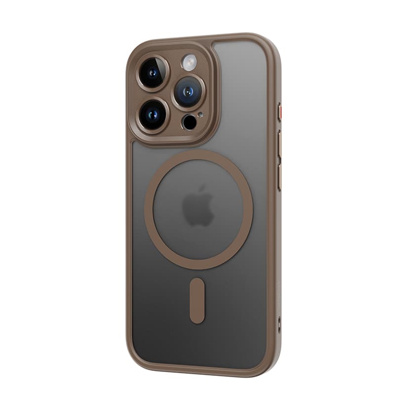 Zadní kryt Rock Guard Touch Matte Series Magnetic pro iPhone 16 Pro zlatý - náhled 1