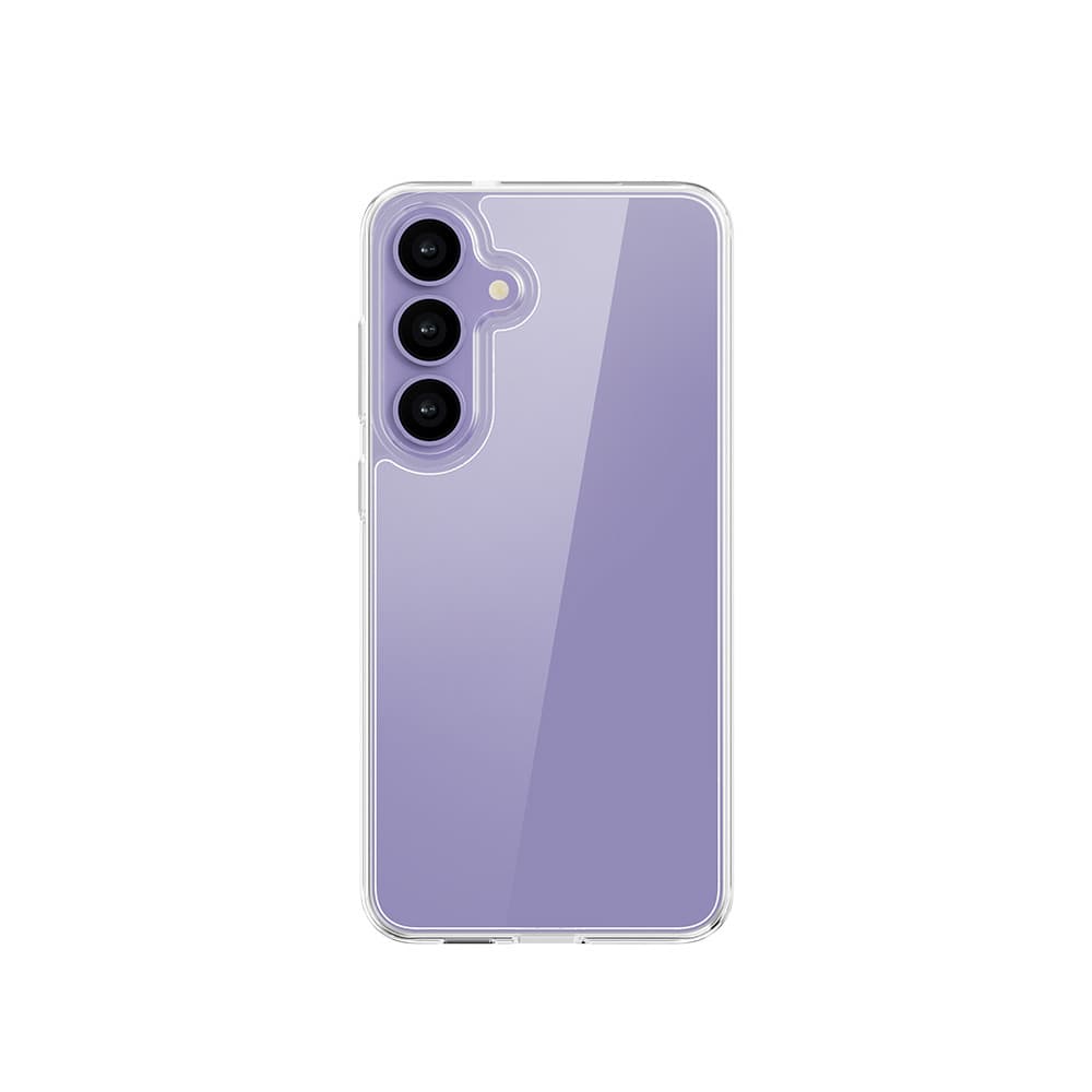 Zadní kryt Rock Crystal Transparent Series pro Samsung Galaxy S25 transparentní - náhled 1