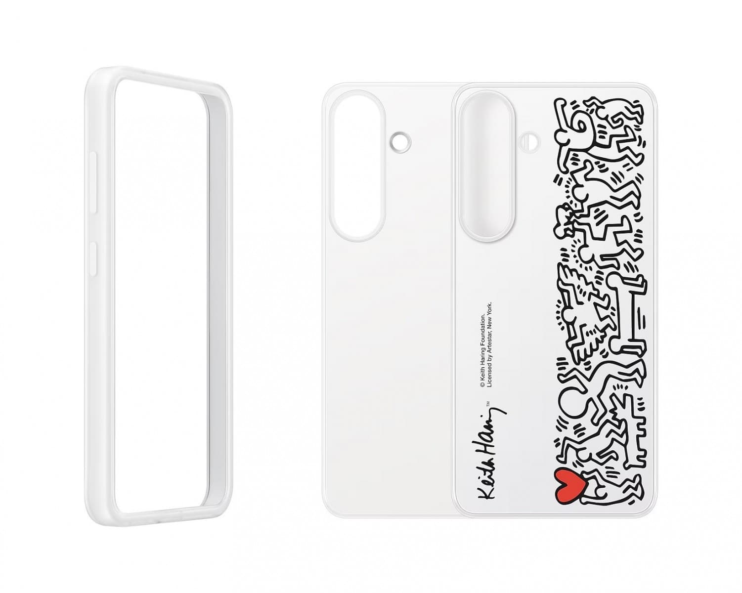 Zadní kryt EF-MS931CWE Samsung FlipSuit pro Galaxy S25 White - náhled 1