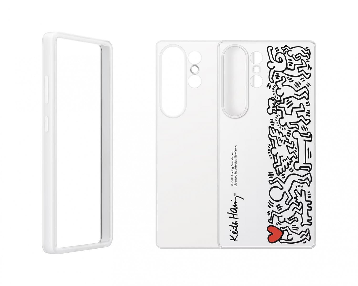 Zadní kryt EF-MS938CWE Samsung FlipSuit pro Galaxy S25 Ultra White - náhled 1