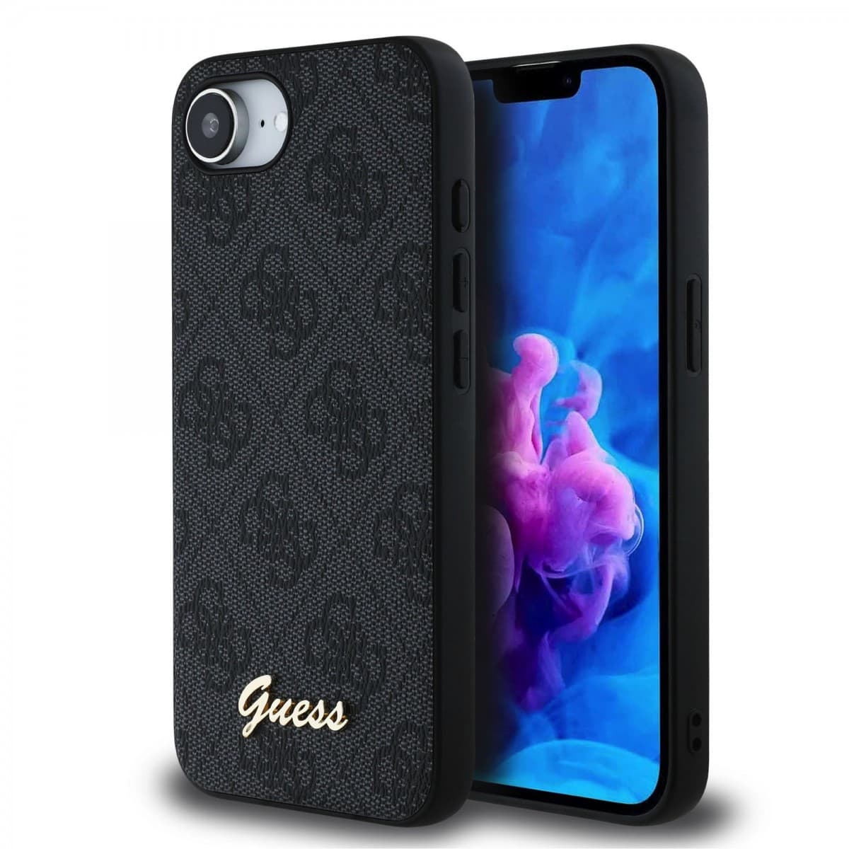 Zadní kryt Guess 4G pro iPhone 16e Grey - náhled 1