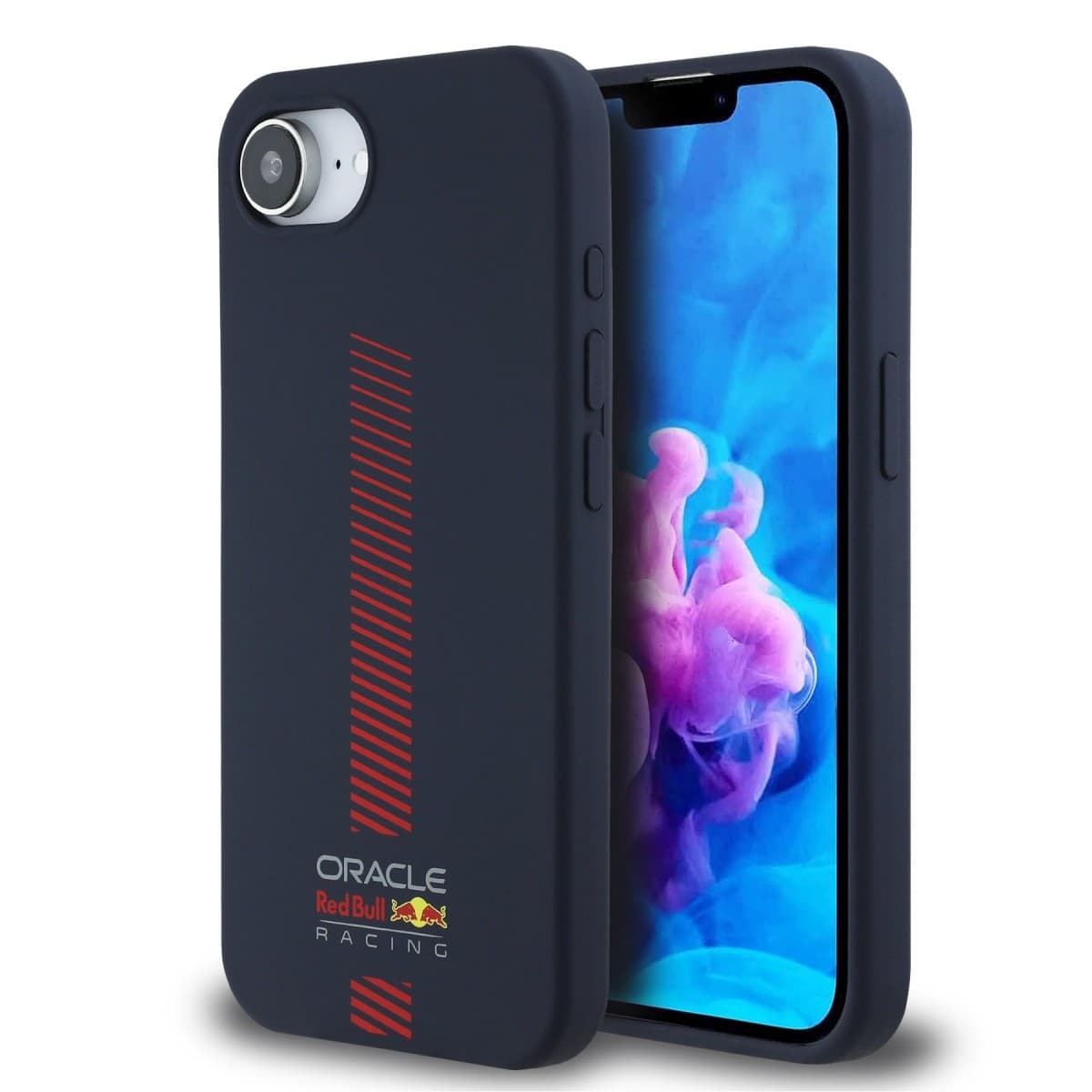 Zadní kryt Red Bull Silicone Powerbar MagSafe pro iPhone 16e Navy - náhled 1